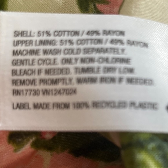 Agua Bendita x Target NWT Peony Botanical Print Jumpsuit Size XS - Picture 9 of 9